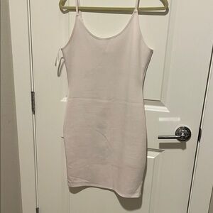 Elegant White Slip Dress